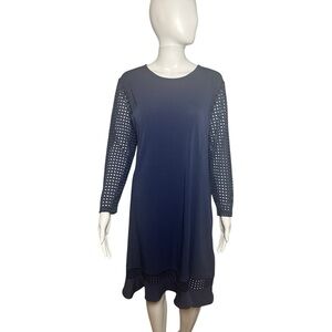 MICHAEL Michael Kors Navy Long Sleeve Dress